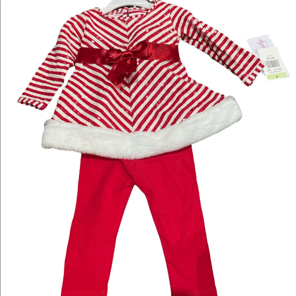 Bonnie Baby Christmas outfit